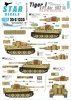 Star Decals 35-C1335 Tiger I. sPzAbt 502 # 3. Early / Mid production Tigers 1944-45. 1/35